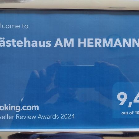 Gaestehaus Am Hermann Hörstel Dış mekan fotoğraf