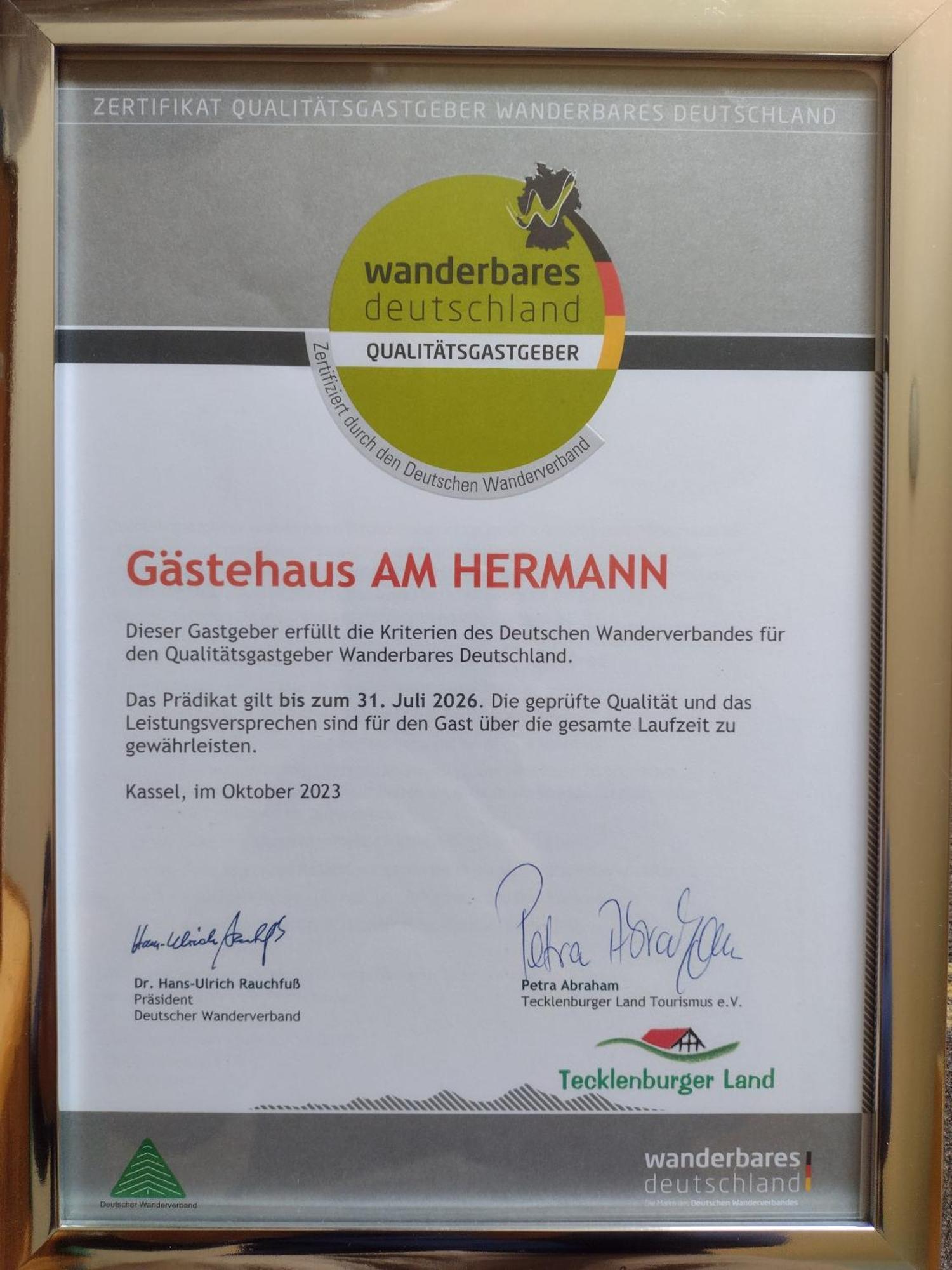 Gaestehaus Am Hermann Hörstel Dış mekan fotoğraf