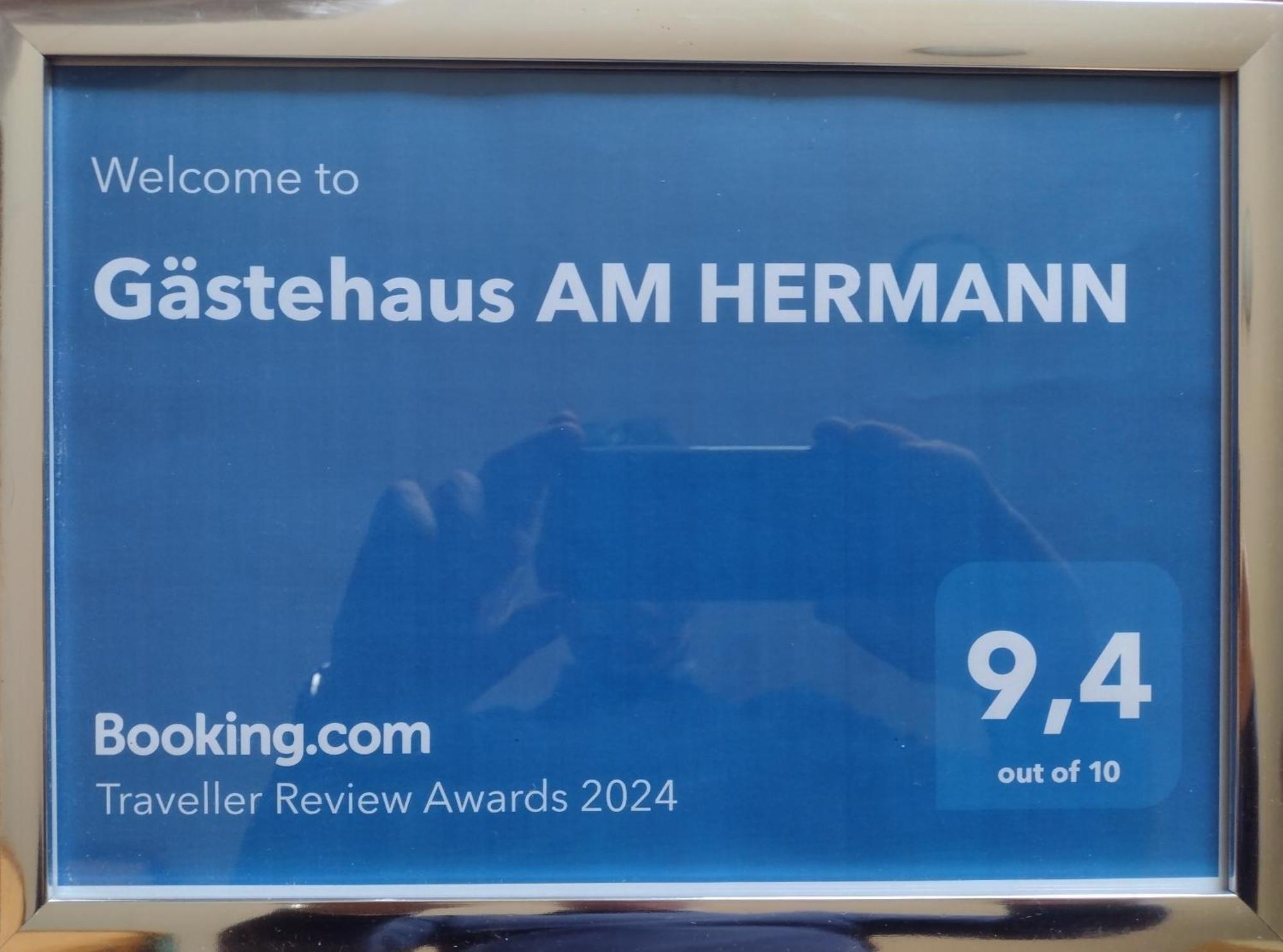 Gaestehaus Am Hermann Hörstel Dış mekan fotoğraf